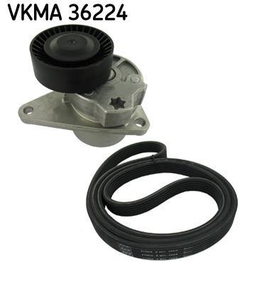 Kit de courroie d'accessoire (Courroie d’alternateur) SKF VKMA 36224